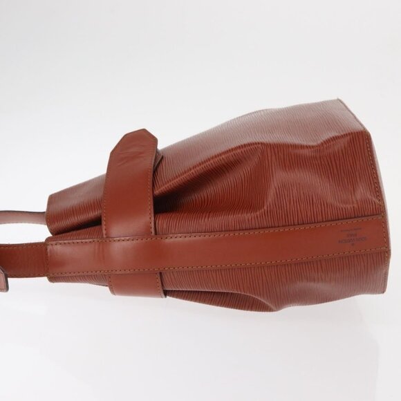 Authentic LOUIS VUITTON Epi Sac de Paul PM Shoulder Bag Brown M80203 LV - Picture 4 of 16